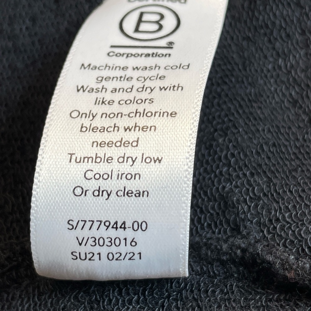 Athleta Pranayama Wrap Cardigan Small Black Thumb Hole Heavy Modal Blend Pockets - Picture 5 of 13